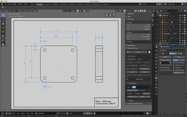 2D Draughting