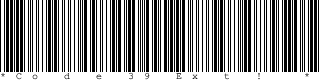 Code 39 Extended