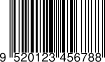 Truncated barcode