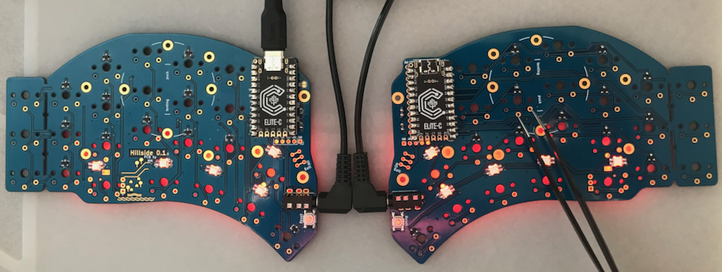 Full board plugged in shorting switch with tweezers